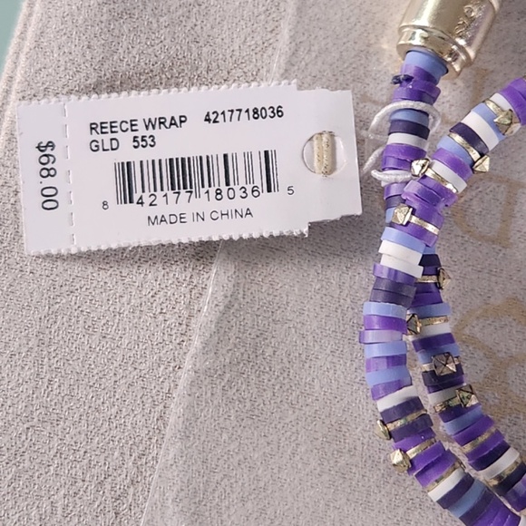 🆕✨💜Kendra Scott Reece bracelet, purple & gold, NWT-BRAND NEW! - Picture 5 of 6